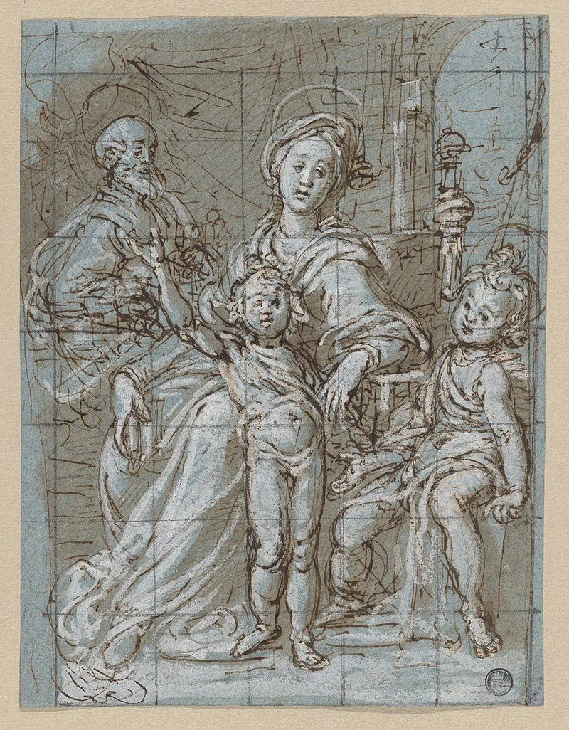 Sacra Famiglia con Giovannino - Metropolitan Museum of Art, New York
